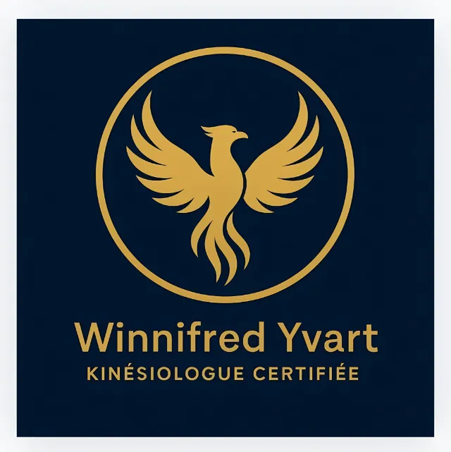 Logo Phoenix de Winnifred Yvart — symbole de renaissance et renouveau